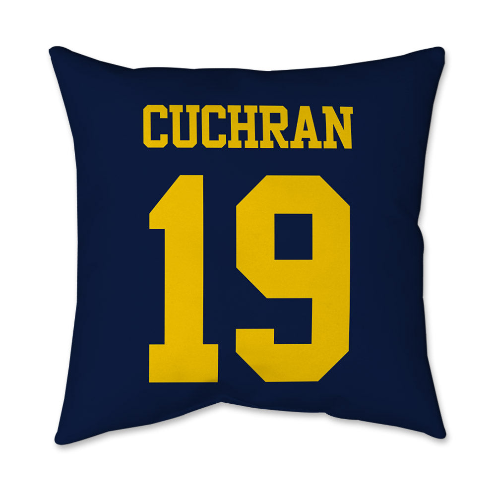 Michigan - NCAA Women's Volleyball : Maddi Cuchran - Graphic Pillow 16x16-1
