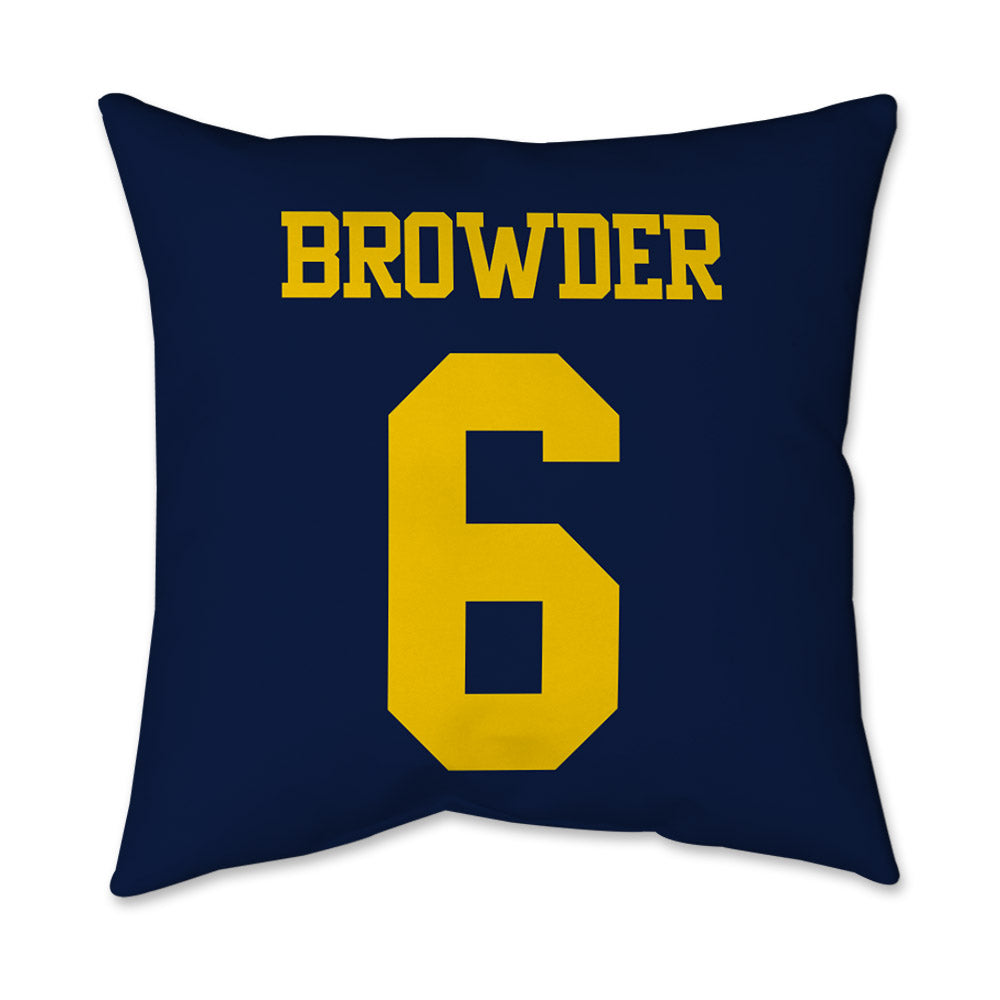 Michigan - NCAA Football : Jamar Browder - Graphic Pillow 16x16-1