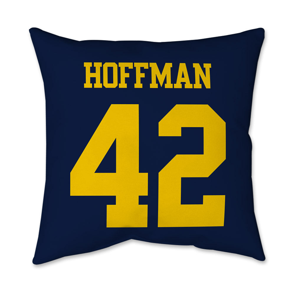 Michigan - NCAA Football : Jalen Hoffman - Graphic Pillow 16x16-1