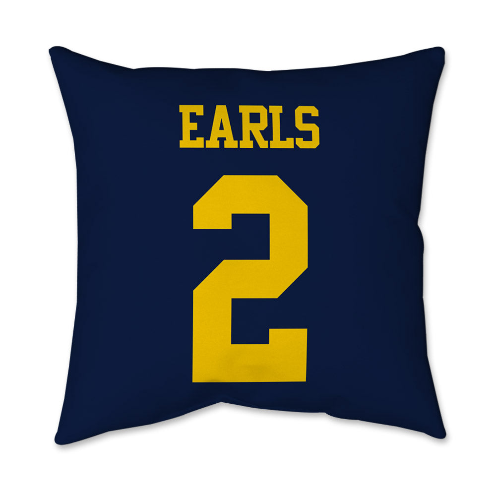 Michigan - NCAA Football : Shamari Earls - Graphic Pillow 16x16-1