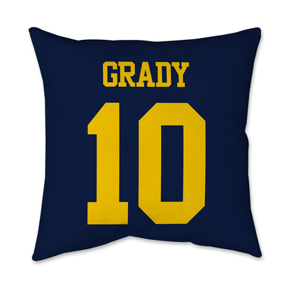 Michigan - NCAA Men's Basketball : Winters Grady - Graphic Pillow 16x16-1
