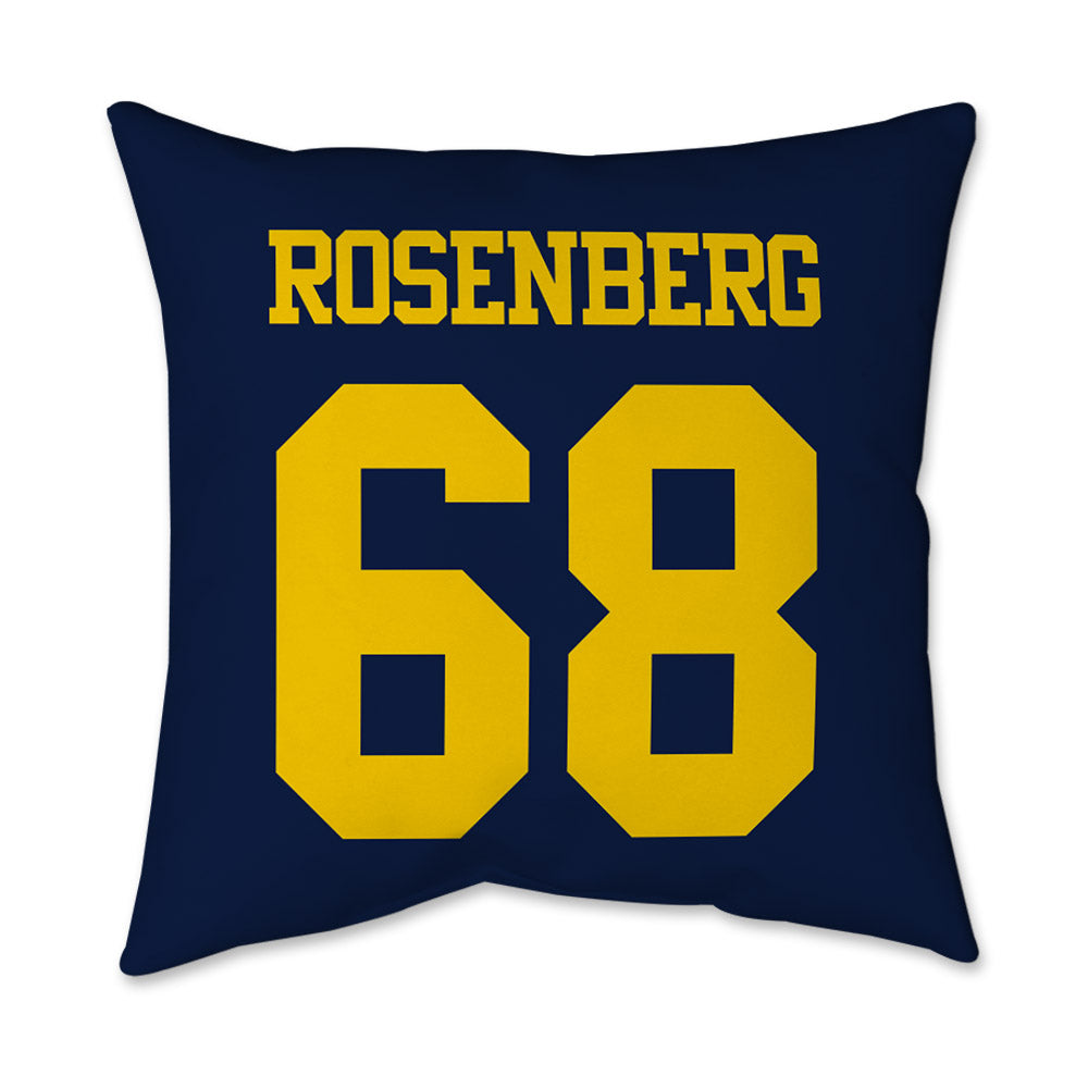 Michigan - NCAA Football : Dan Rosenberg - Graphic Pillow 16x16-1