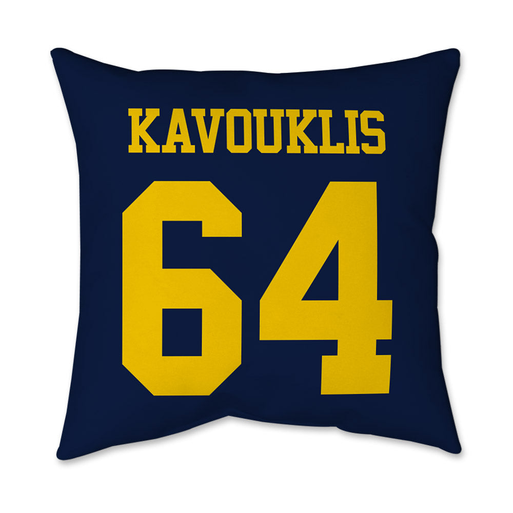 Michigan - NCAA Football : James Kavouklis - Graphic Pillow 16x16-1