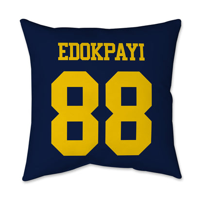 Michigan - NCAA Football : Lugard Edokpayi - Graphic Pillow 16x16-1