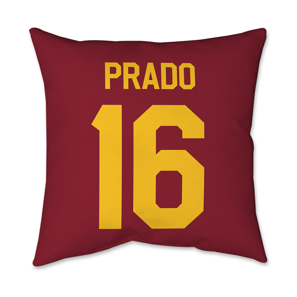 Iowa State - NCAA Softball : Victoria Prado - Graphic Pillow 16x16-1