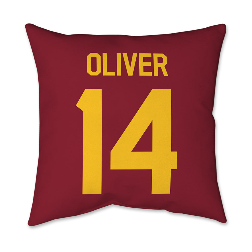 Iowa State - NCAA Softball : Hayleigh Oliver - Graphic Pillow 16x16-1
