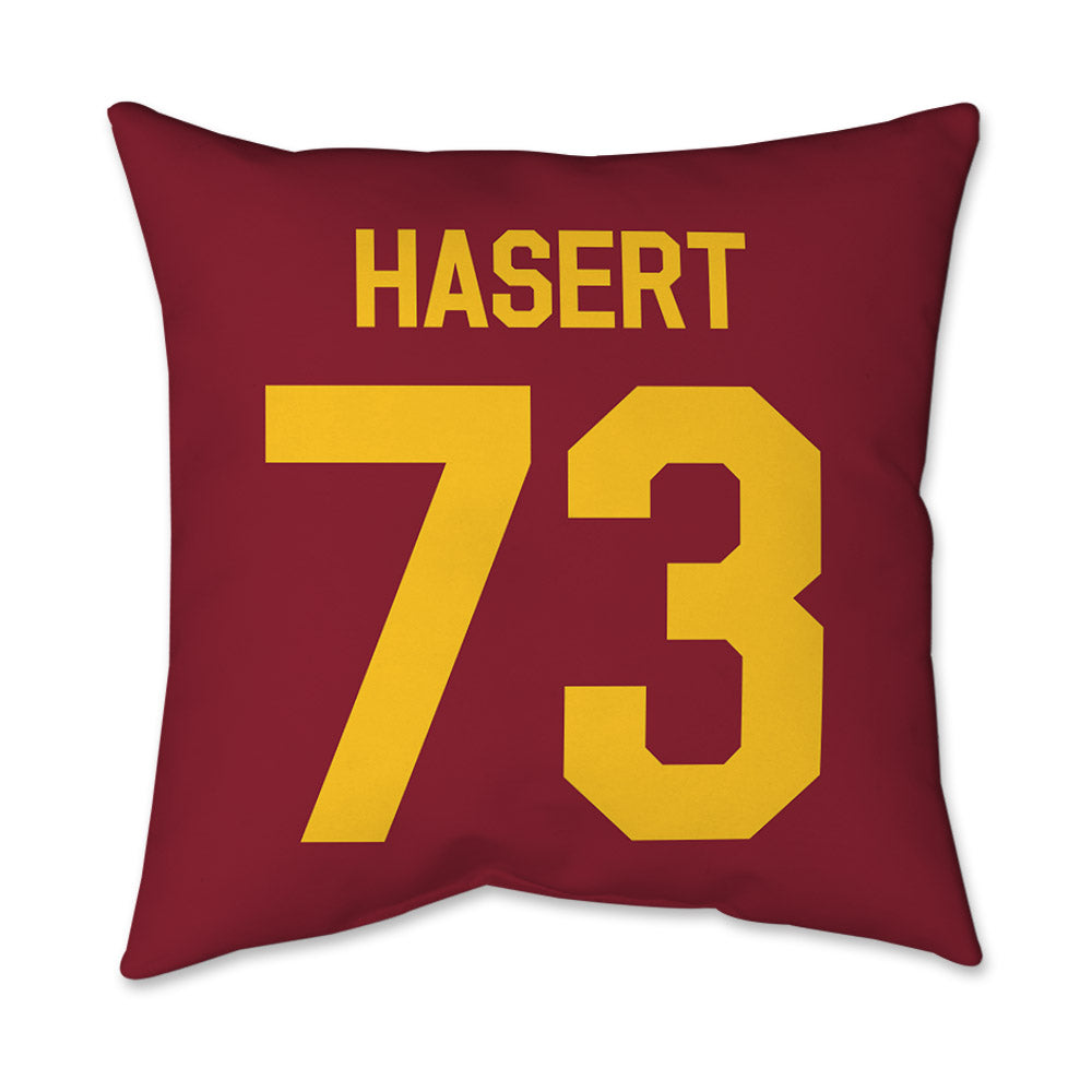 Iowa State - NCAA Football : Deylin Hasert - Graphic Pillow 16x16-1