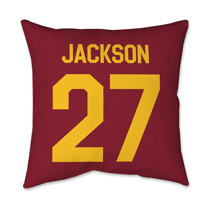 Iowa State - NCAA Football : Jayden Jackson - Graphic Pillow 16x16-1