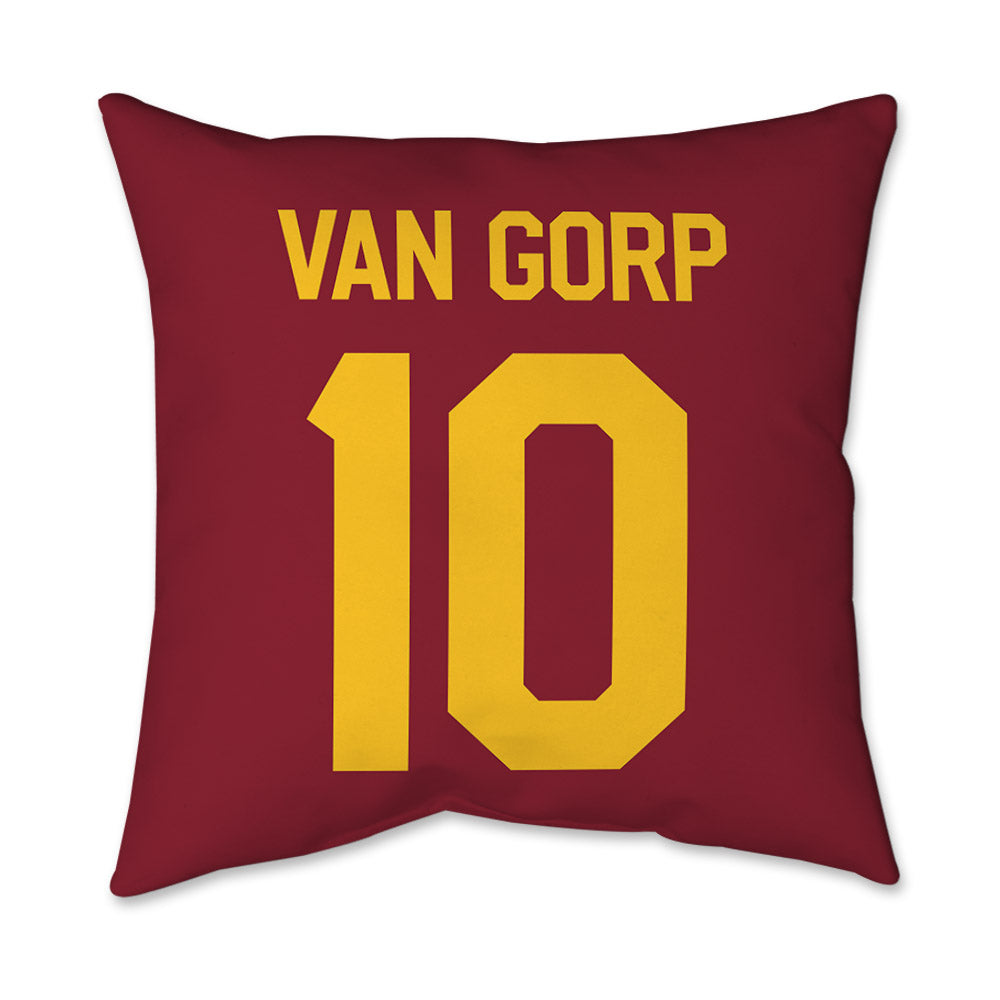 Iowa State - NCAA Women's Volleyball : Rachel Van Gorp - Graphic Pillow 16x16-1