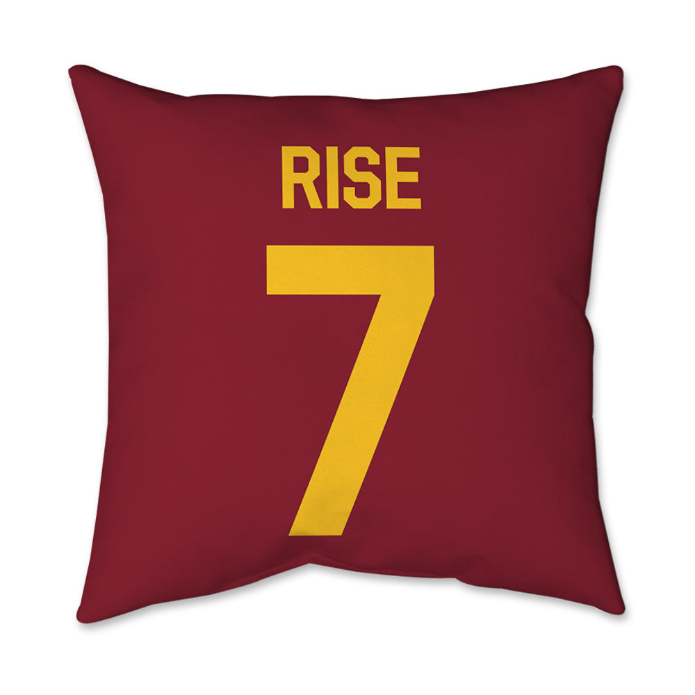Iowa State - NCAA Men's Basketball : Anthony Rise - Graphic Pillow 16x16-1