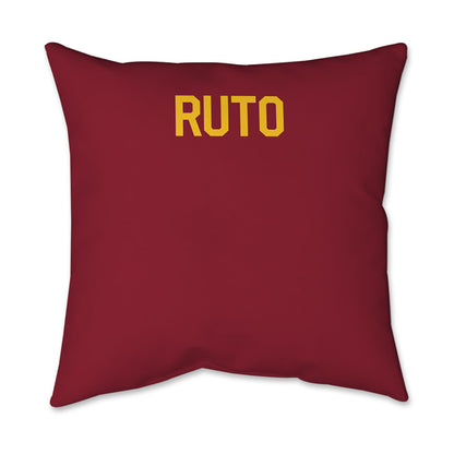 Iowa State - NCAA Men's Cross Country : Joash Ruto - Graphic Pillow 16x16-1