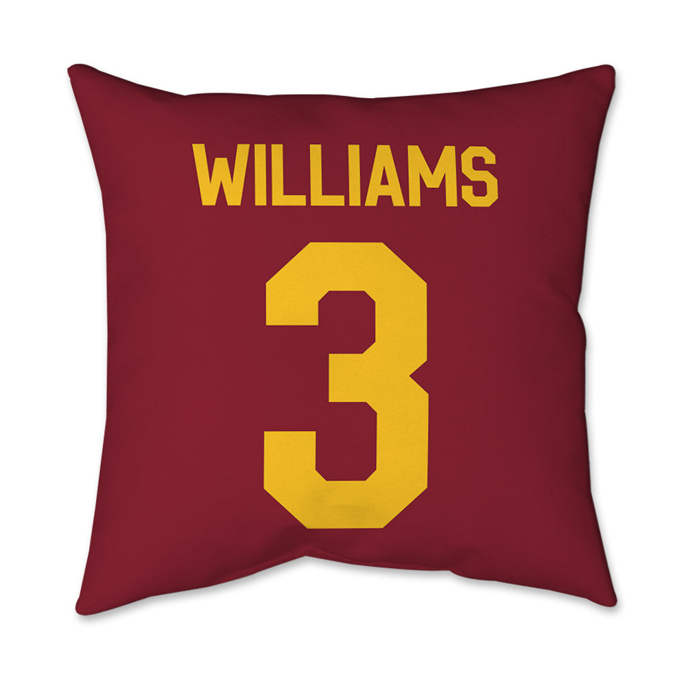 Iowa State - NCAA Women's Basketball : Alisa Williams - Graphic Pillow 16x16-1