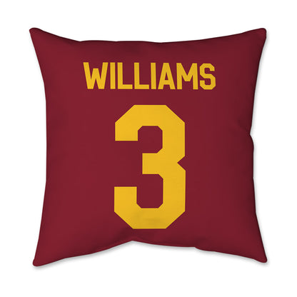 Iowa State - NCAA Women's Basketball : Alisa Williams - Graphic Pillow 16x16-1