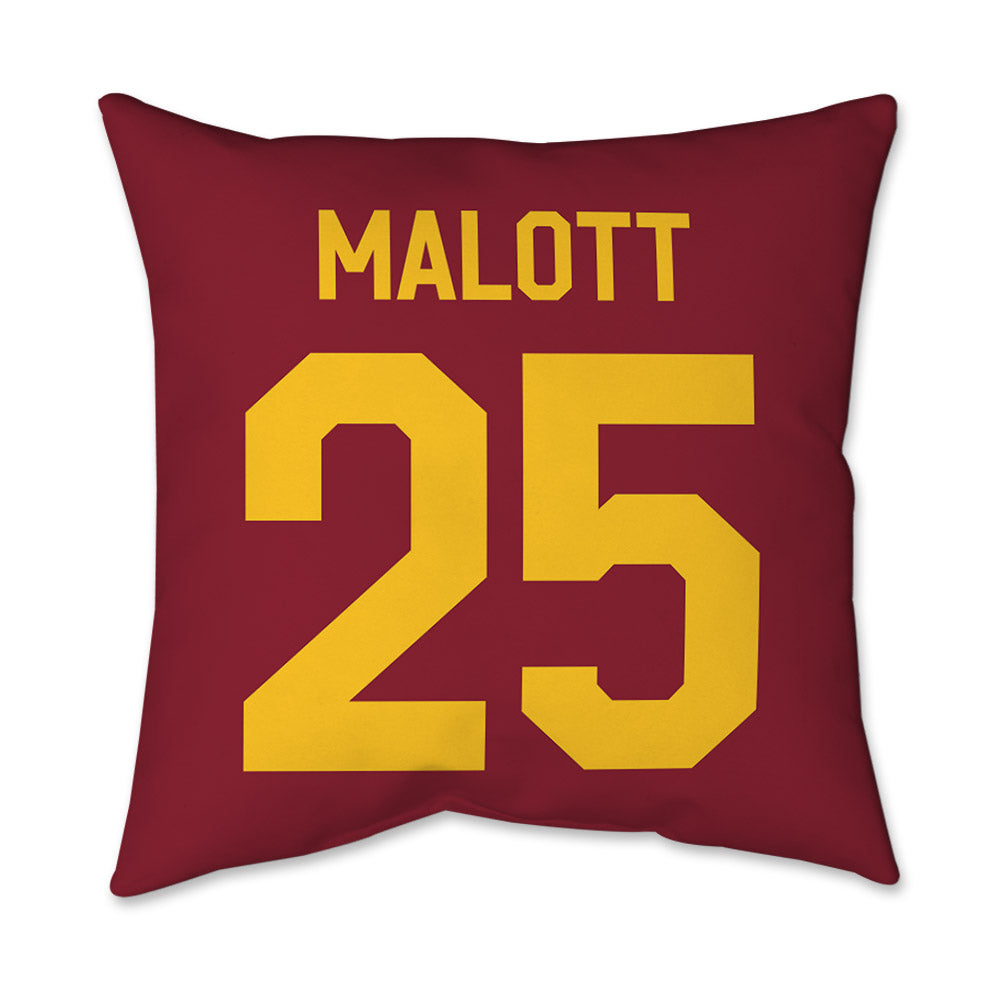 Iowa State - NCAA Softball : Sydney Malott - Graphic Pillow 16x16-1