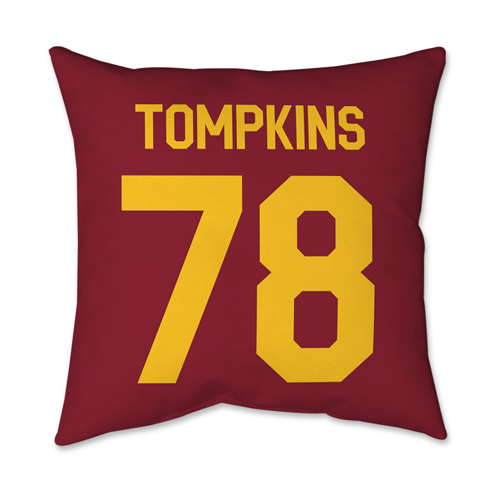Iowa State - NCAA Football : Will Tompkins - Graphic Pillow 16x16-1