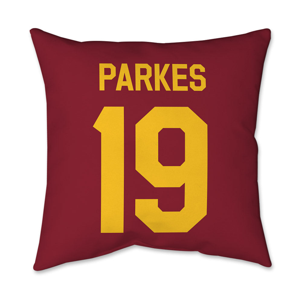 Iowa State - NCAA Football : Michael Parkes - Graphic Pillow 16x16-1
