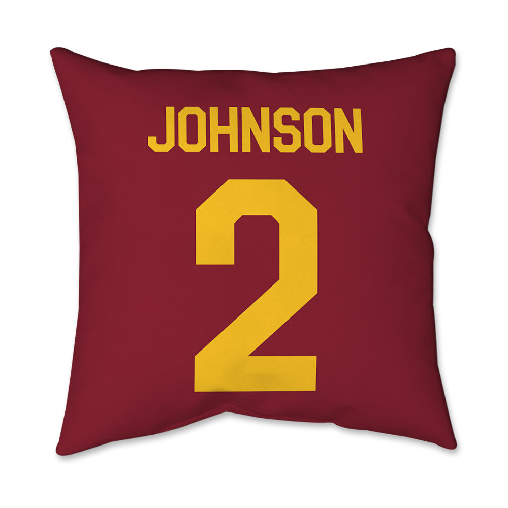 Iowa State - NCAA Women's Soccer : Gili Johnson - Graphic Pillow 16x16-1