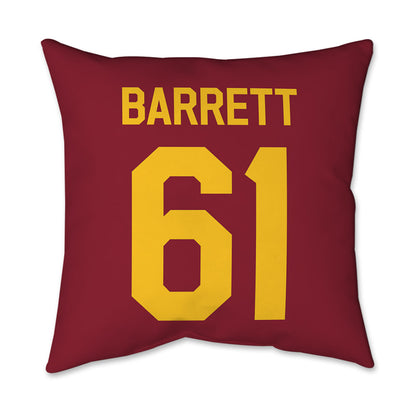 Iowa State - NCAA Football : Dylan Barrett - Graphic Pillow 16x16-1