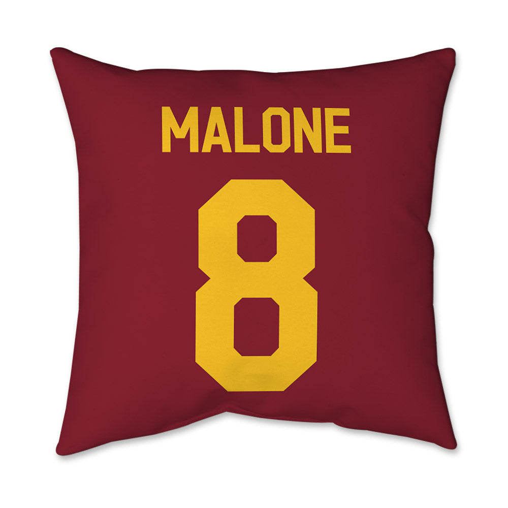 Iowa State - NCAA Football : Vontroy Malone - Graphic Pillow 16x16-1