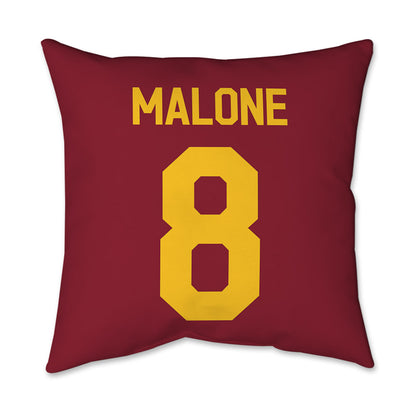 Iowa State - NCAA Football : Vontroy Malone - Graphic Pillow 16x16-1