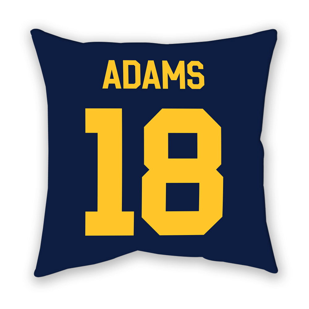 UC Berkeley - NCAA Football : Quaron Adams - Graphic Pillow-1