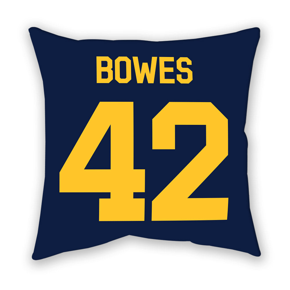 UC Berkeley - NCAA Women's Basketball : Sofia Bowes - Graphic Pillow-1