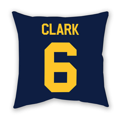 UC Berkeley - NCAA Men's Basketball : Jorell Clark - Graphic Pillow-1