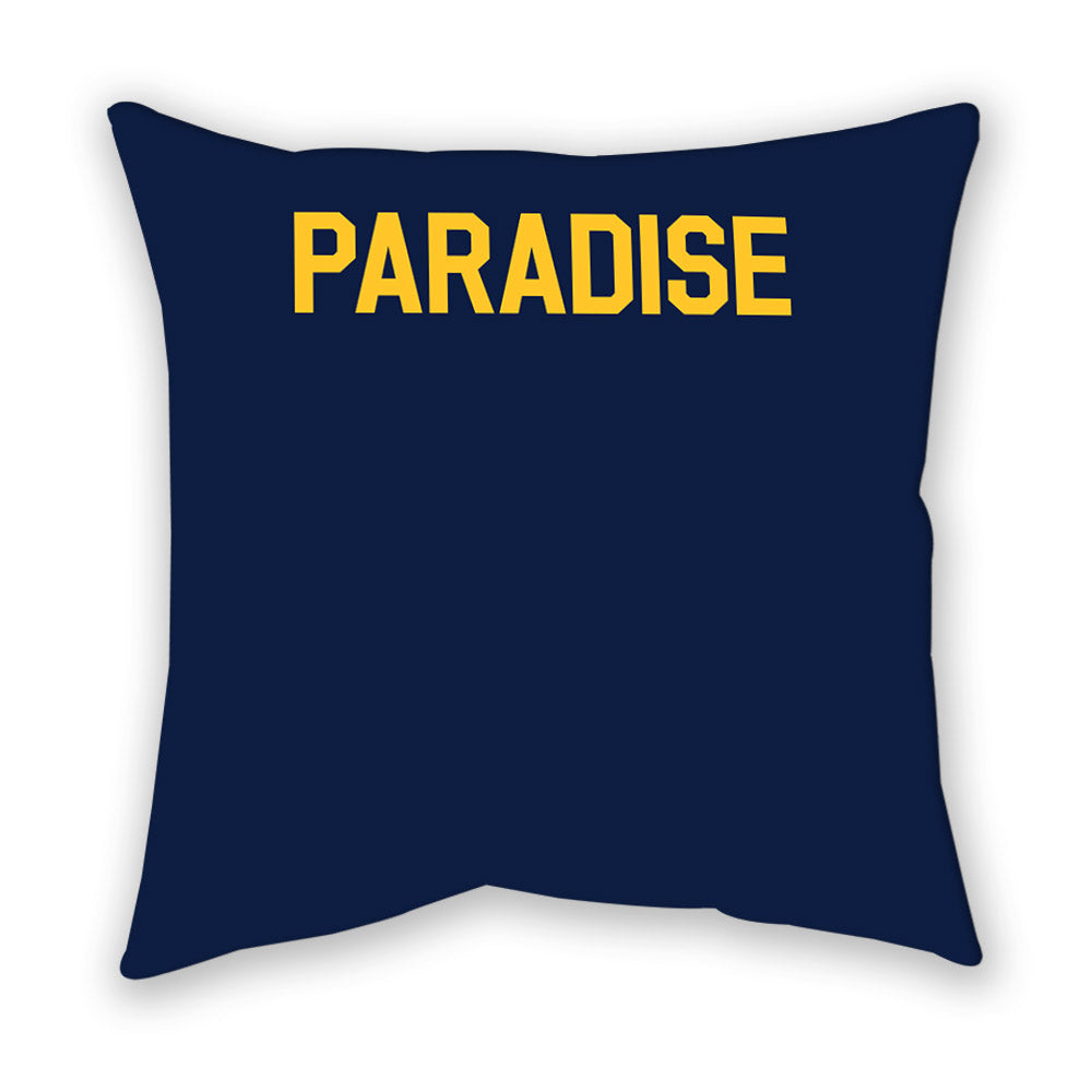UC Berkeley - NCAA Men's Cross Country : Jack Paradise - Graphic Pillow-1