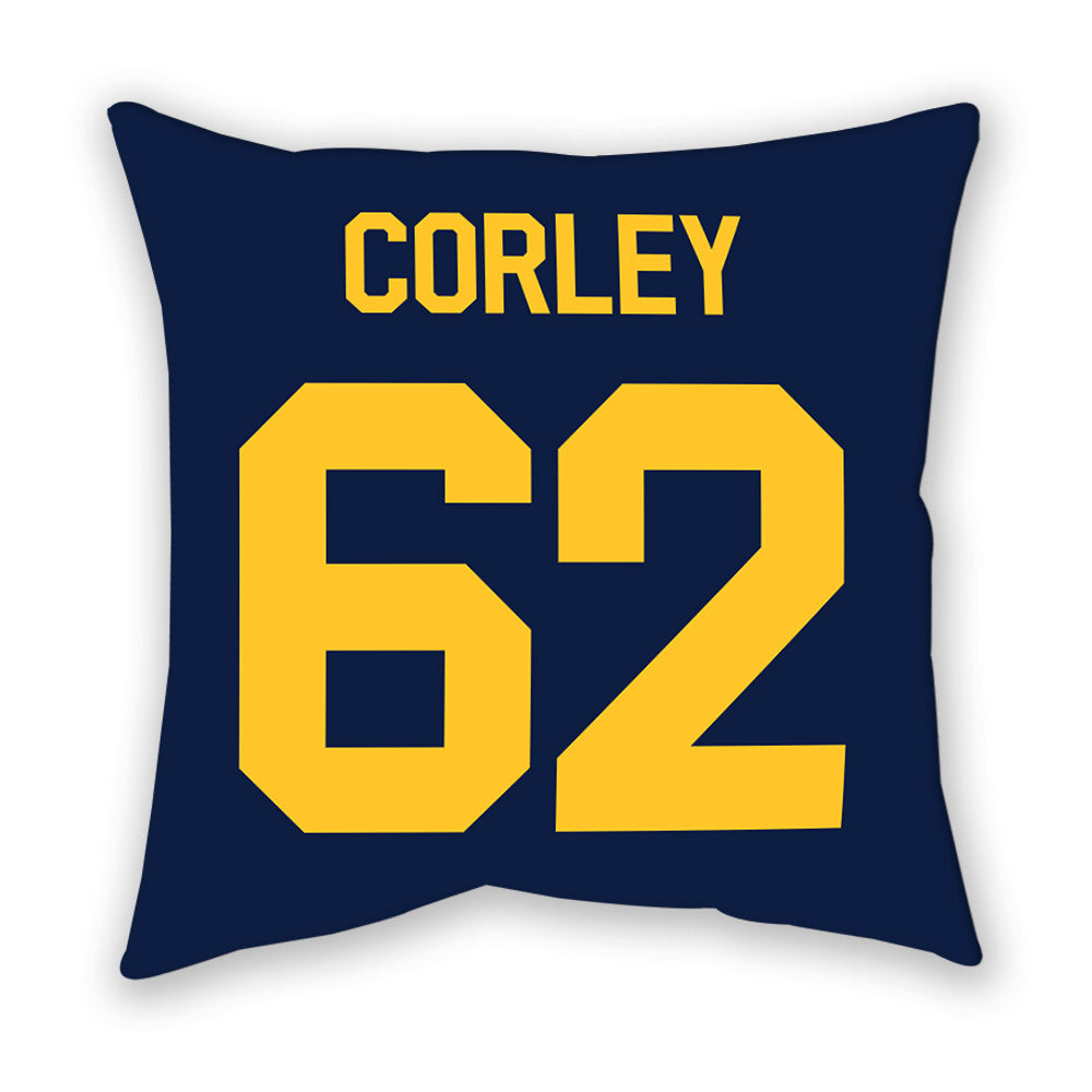 UC Berkeley - NCAA Football : Syris Corley - Graphic Pillow-1