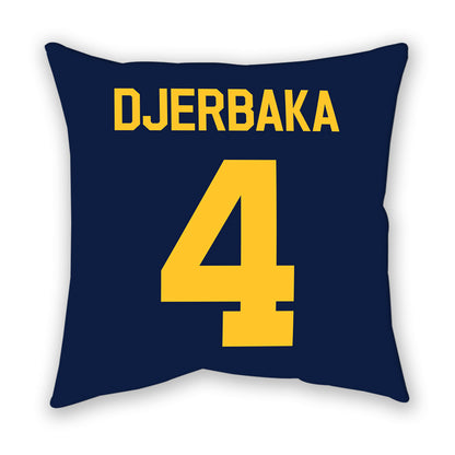 UC Berkeley - NCAA Men's Soccer : Kai Djerbaka - Graphic Pillow-1