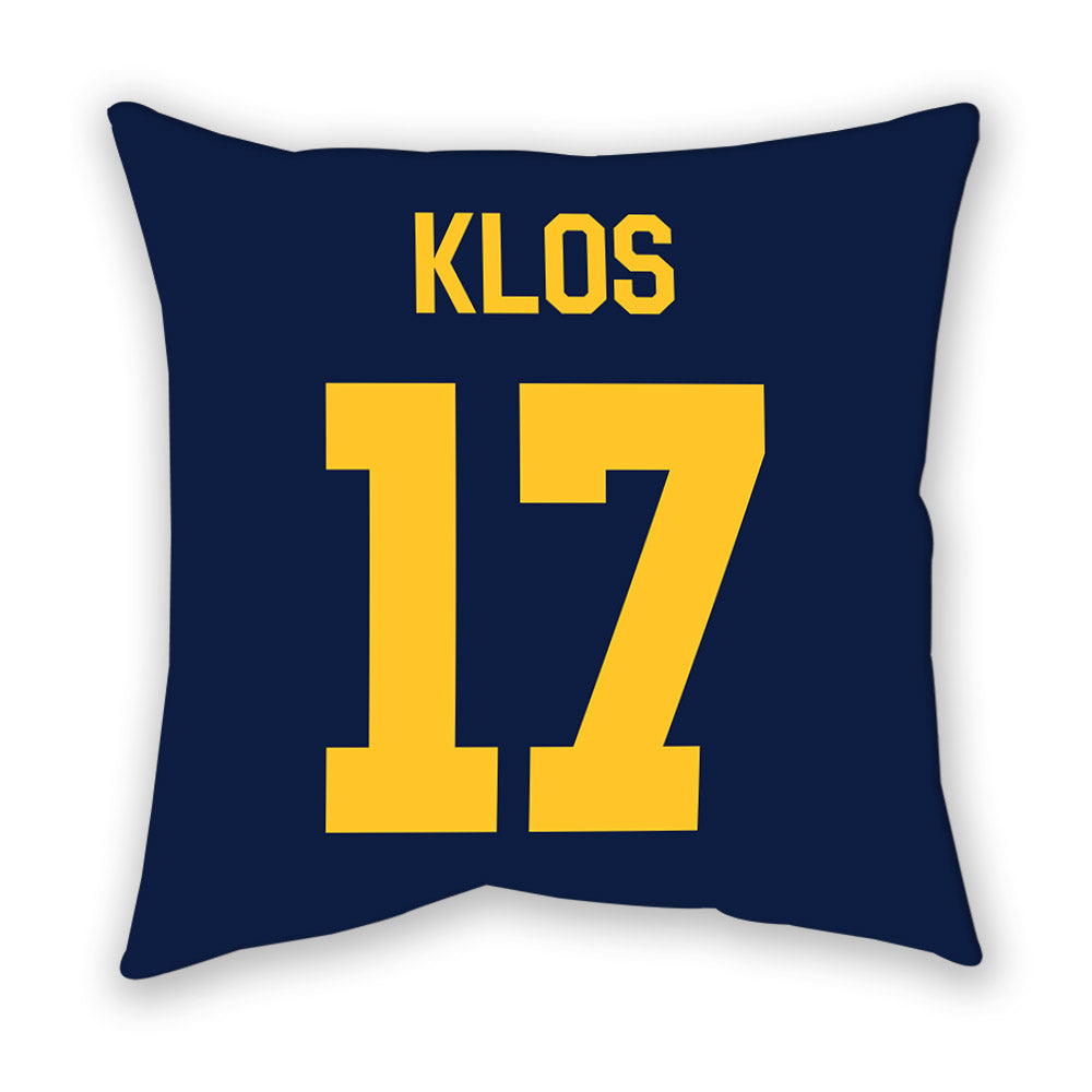 UC Berkeley - NCAA Women's Soccer : Alex Klos - Graphic Pillow-1