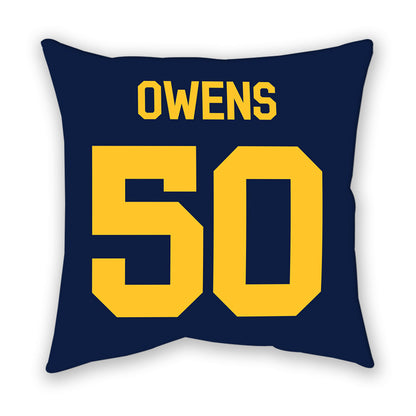 UC Berkeley - NCAA Football : LaJuan Owens - Graphic Pillow-1