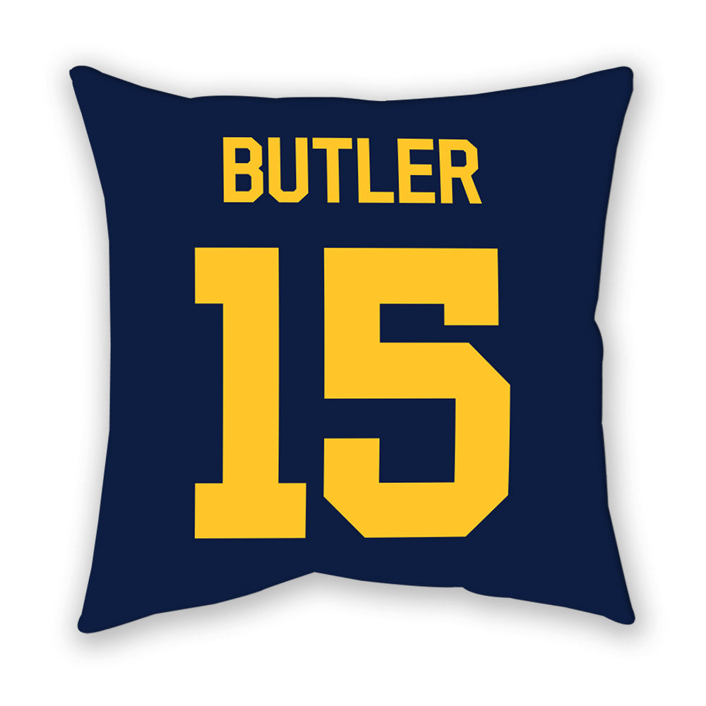 UC Berkeley - NCAA Men's Basketball : Luke Butler - Graphic Pillow-1