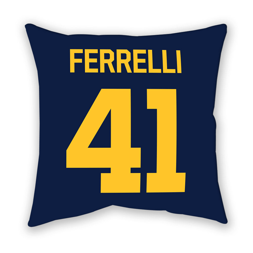 UC Berkeley - NCAA Football : Luke Ferrelli - Graphic Pillow-1