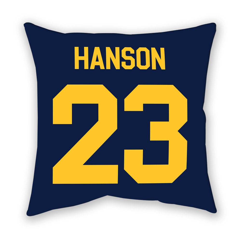 UC Berkeley - NCAA Baseball : Joshua Hanson - Graphic Pillow-1
