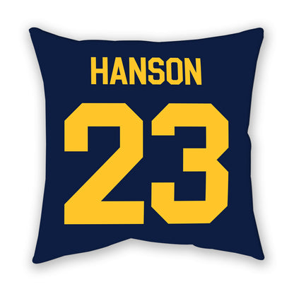 UC Berkeley - NCAA Baseball : Joshua Hanson - Graphic Pillow-1