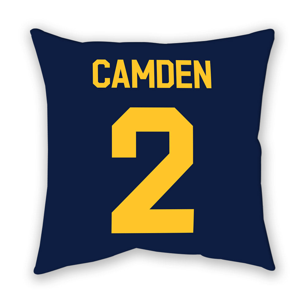 UC Berkeley - NCAA Men's Basketball : John Camden - Graphic Pillow-1