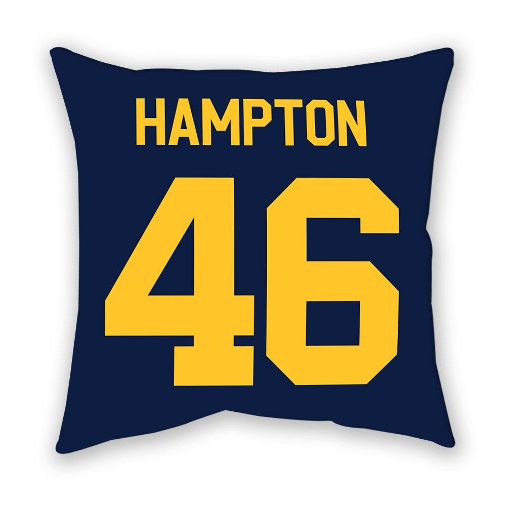 UC Berkeley - NCAA Football : Aaron Hampton - Graphic Pillow-1