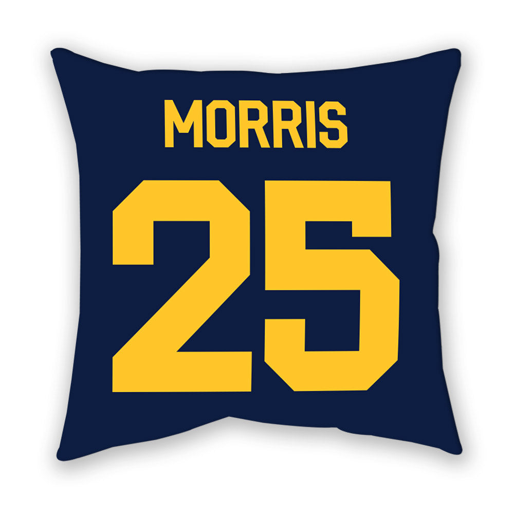 UC Berkeley - NCAA Women's Basketball : Aliyahna Morris - Graphic Pillow-1