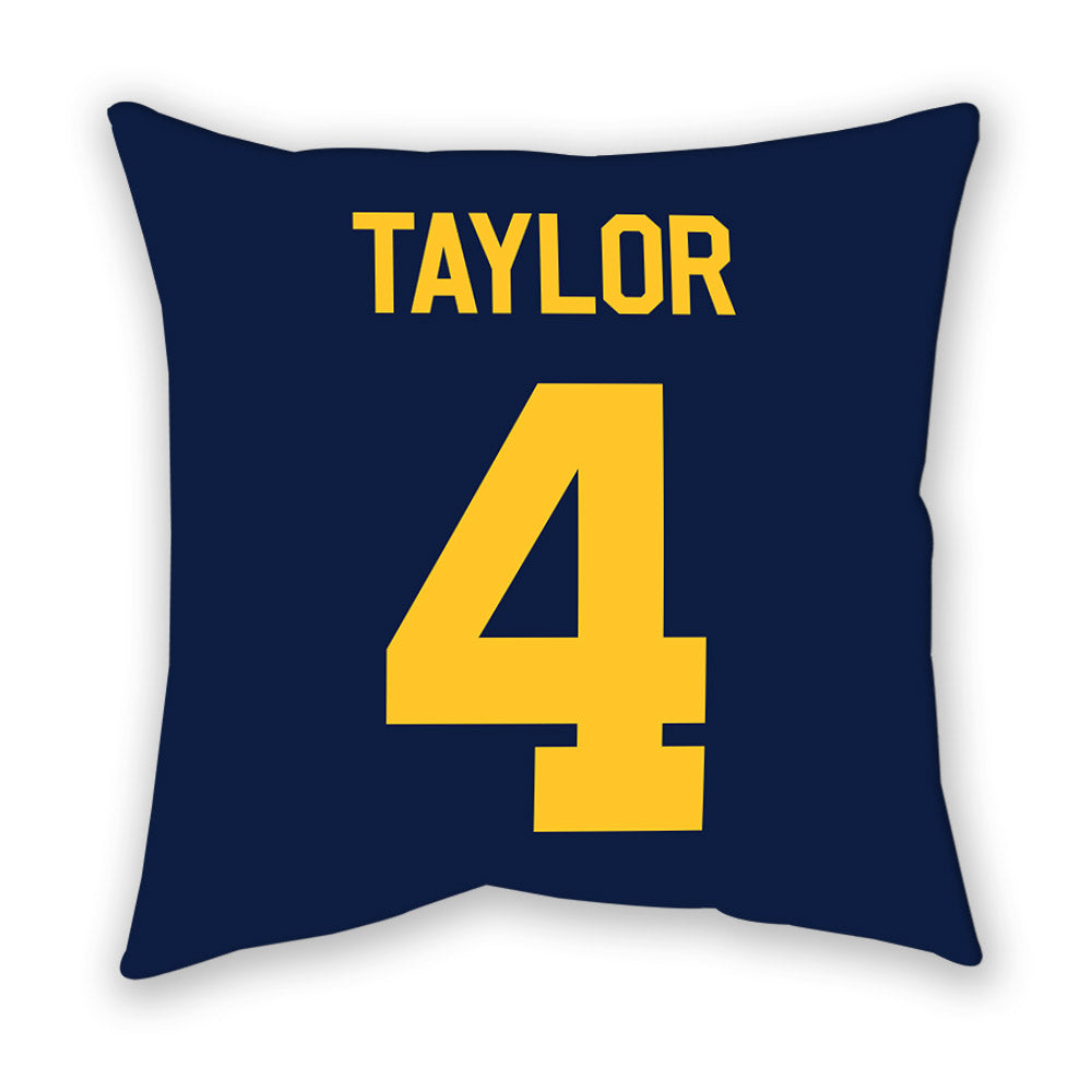 UC Berkeley - NCAA Baseball : Nikko Taylor - Graphic Pillow-1
