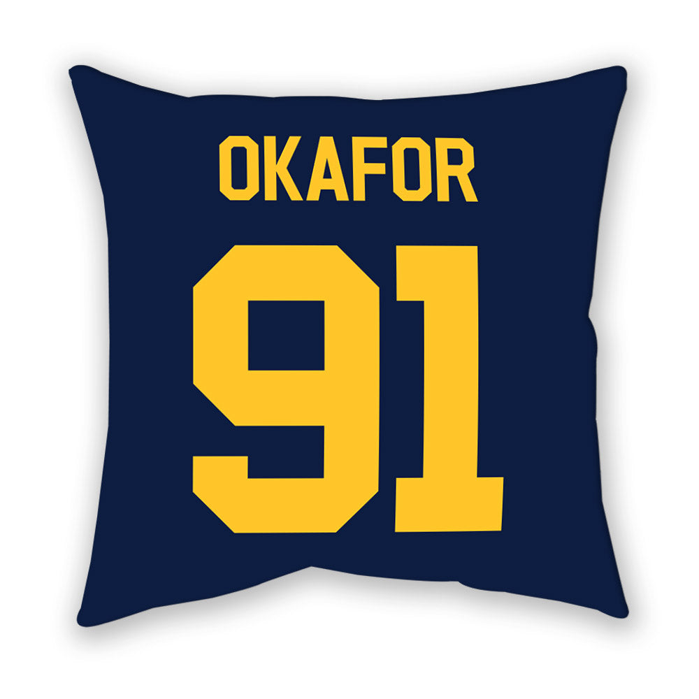 UC Berkeley - NCAA Football : Ike Okafor - Graphic Pillow-1