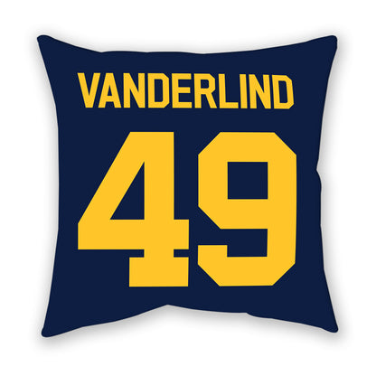 UC Berkeley - NCAA Football : Lucas Vanderlind - Graphic Pillow-1