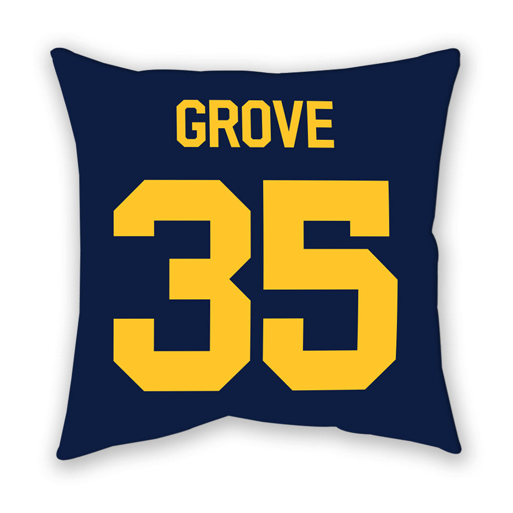 UC Berkeley - NCAA Baseball : Tanner Grove - Graphic Pillow-1