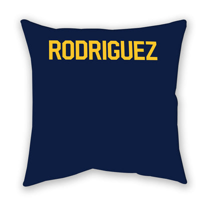UC Berkeley - NCAA Men's Cross Country : Gabriel Rodriguez - Graphic Pillow-1
