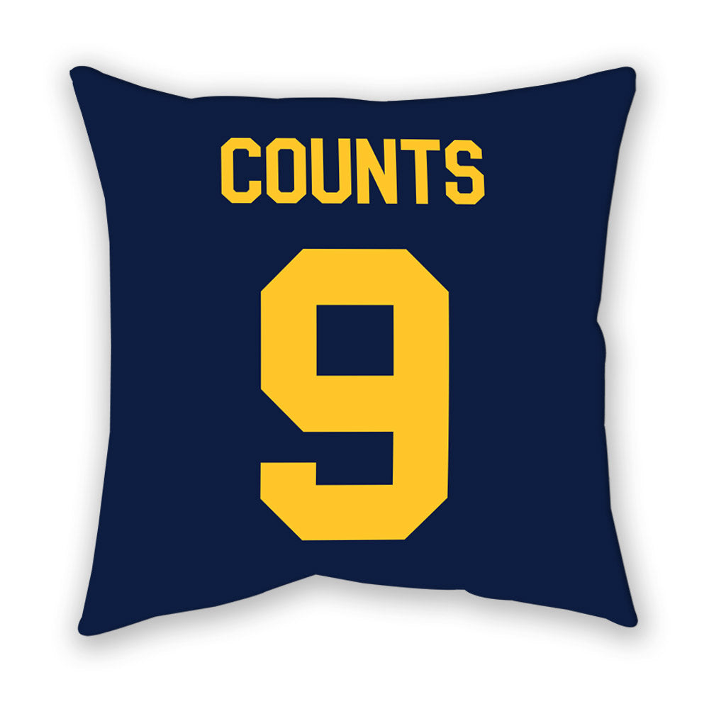 UC Berkeley - NCAA Softball : Kayli Counts - Graphic Pillow-1