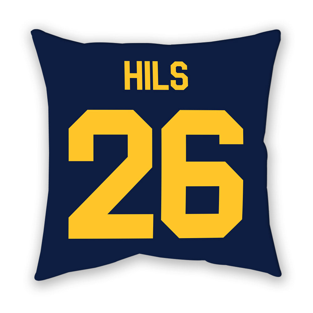 UC Berkeley - NCAA Women's Soccer : Miriam Hils - Graphic Pillow-1