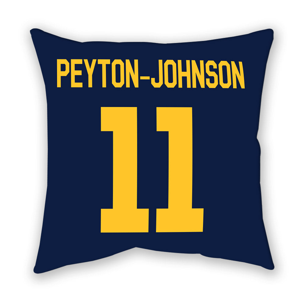 UC Berkeley - NCAA Softball : Nina Peyton-Johnson - Graphic Pillow-1