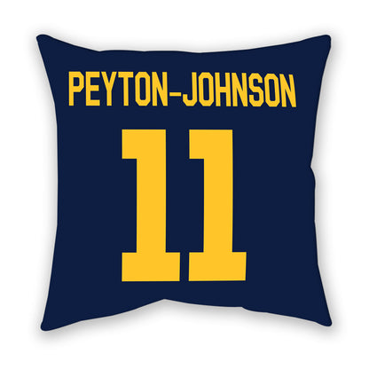 UC Berkeley - NCAA Softball : Nina Peyton-Johnson - Graphic Pillow-1