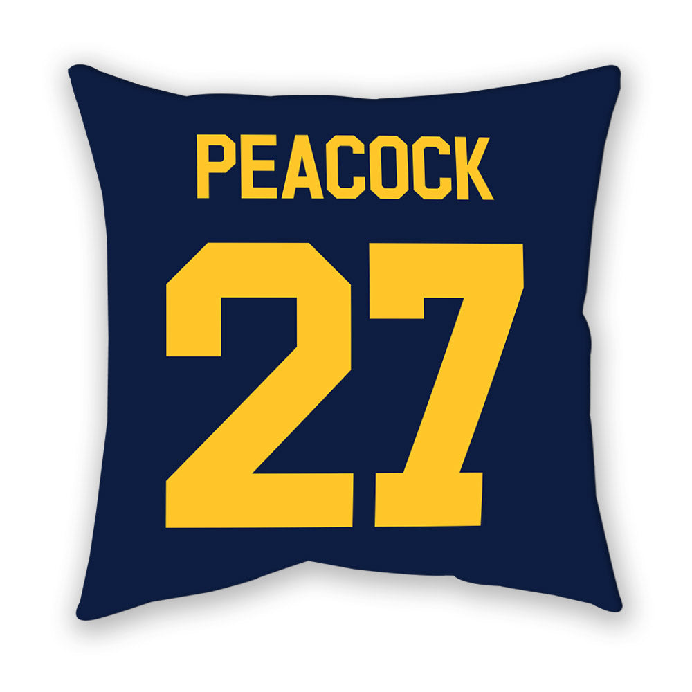 UC Berkeley - NCAA Softball : Taylor Peacock - Graphic Pillow-1