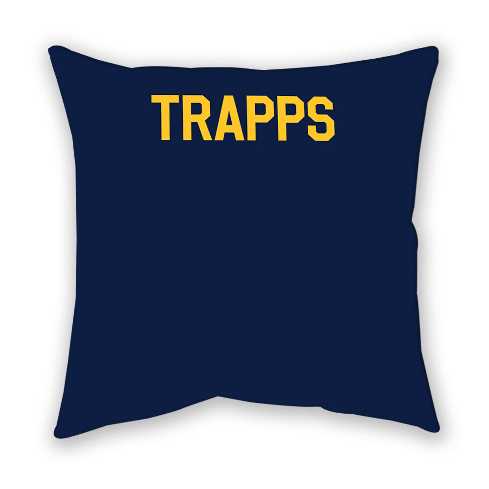 UC Berkeley - NCAA Men's Track & Field : Christian Trapps - Graphic Pillow-1